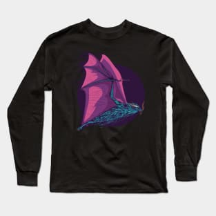 bat pop art Long Sleeve T-Shirt